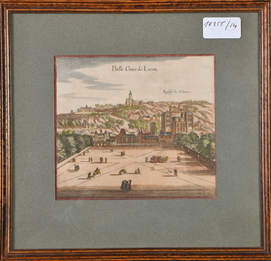 Null [LYON] M. MERIAN (1593 - 1650)

Vue de la place Bellecour, à Lyon

Gravure &hellip;