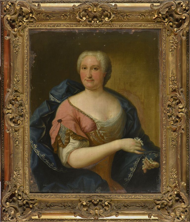 Null NONNOTTE Donat (Attribué à) 

Besançon 1708 - Lyon 1785

Portrait en buste &hellip;