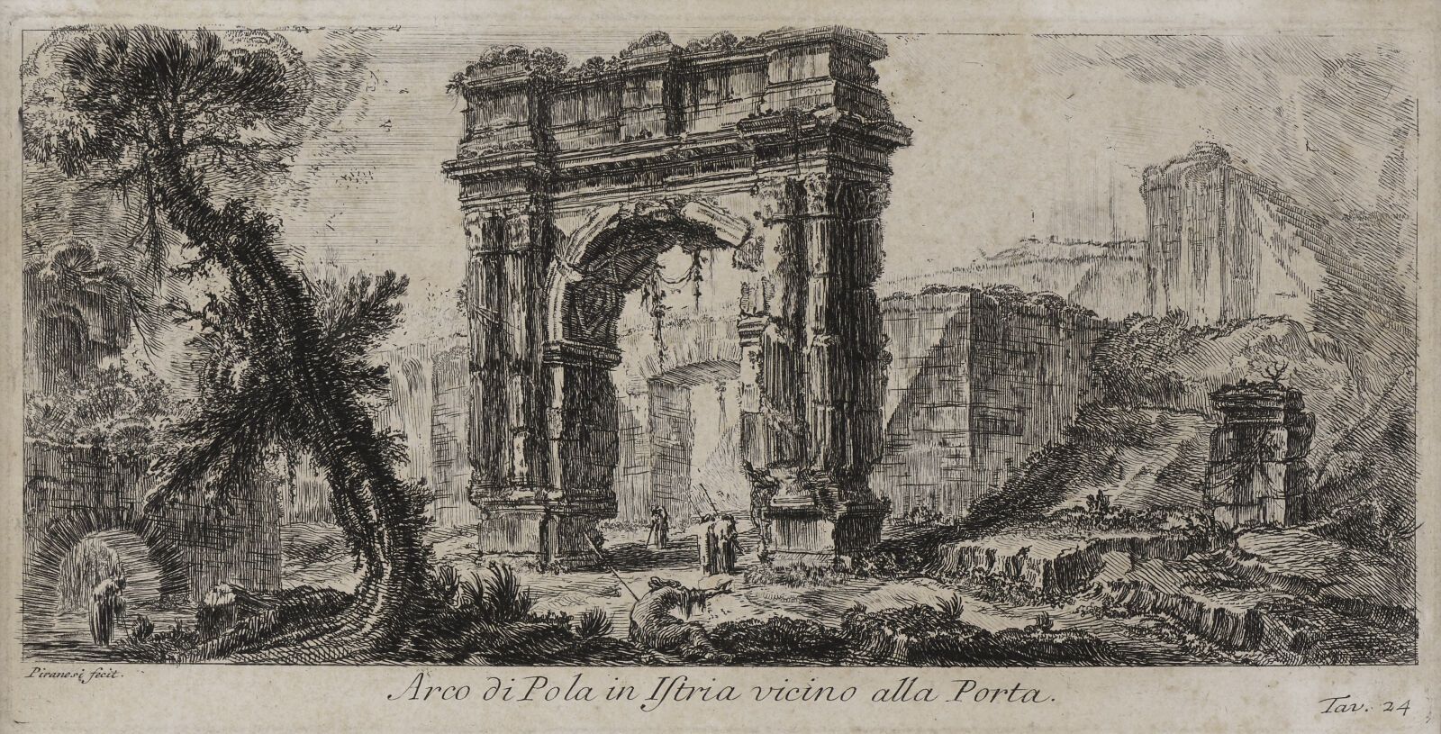 Null Giovanni Battista PIRANESI (1720-1778)

Arco di Pola in Istria vicino alla &hellip;