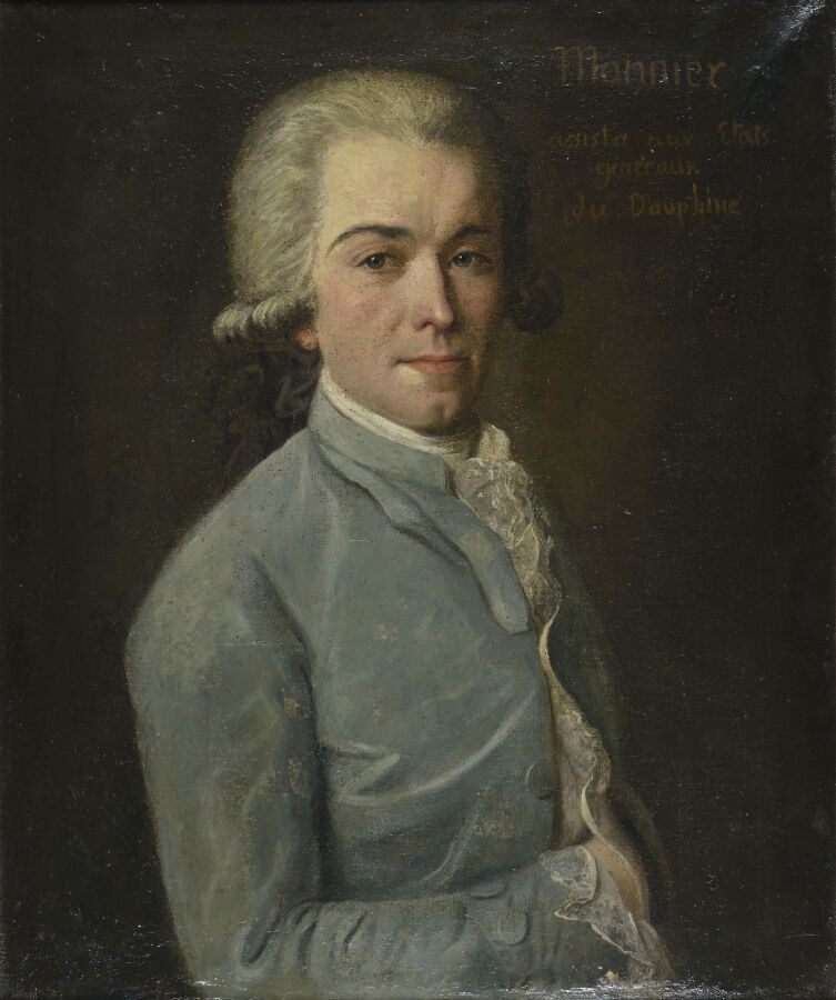 Null ECOLE FRANCAISE Dernier quart du XVIIIème siècle 

Portrait présumé de Loui&hellip;