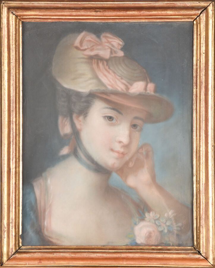 Null BOUCHER François (Suite de) 

1703 - 1770

Portrait de la comtesse Wilhelmi&hellip;