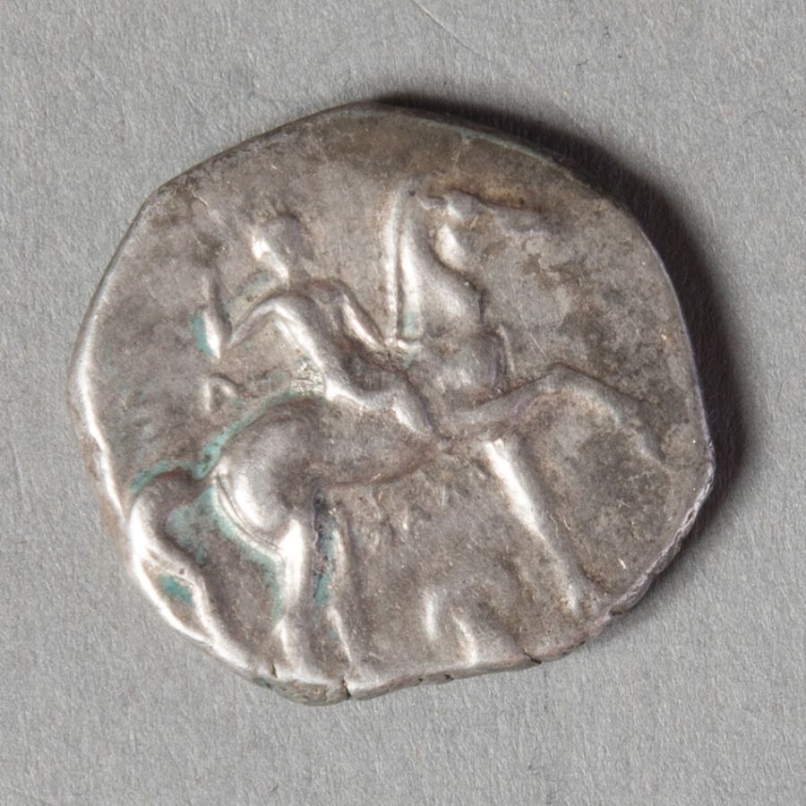 Null CALABRE 

TARENTO: DIDRACHM en plata (281-272) 

6 gr 49 

BMC 196/269 

VG&hellip;