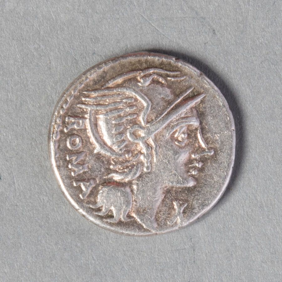 Null ROMAN REPUBLIC 

 FLAMINIA : DENIER struck in 109-108 BC 4gr03 B 1 , CR302/&hellip;