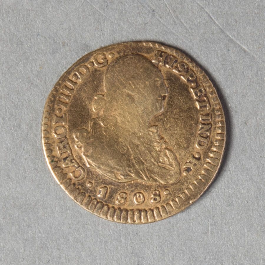 Null COLOMBIE

CHARLES IV. Un escudos 1808 popayan 

B+