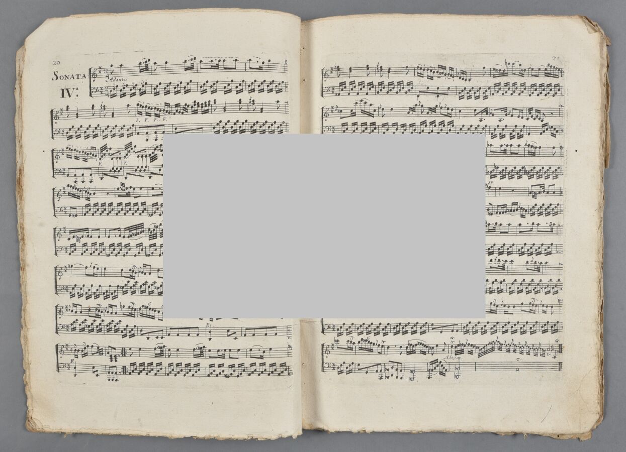Null Luigi BOCCHERINI. 2 partitions imprimées du XVIIIe.

- Sei sonate di Cembal&hellip;