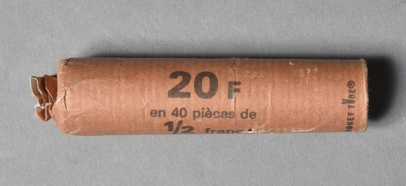 Null 40 pieces d un 1/2 franc 1989 (rare) en rouleau d origine, G 429, SUP à FDC