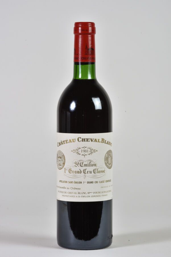 Null 1 B CHÂTEAU CHEVAL BLANC (B.G.-; e.L.S.) GCC1A Saint-Emilion 1981