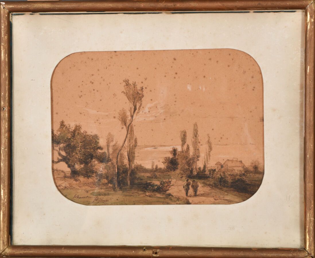 Null SCUOLA FRANCESE

XIX secolo

Paesaggio.

Disegno a penna con lumeggiature i&hellip;