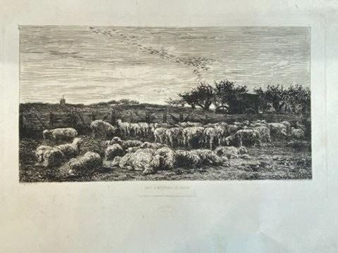 Null 夏尔-弗朗索瓦-杜比尼 (1817-1878)

上午的羊群公园。

Delteil 95

蚀刻版画由Cadart出版。

20 x 36厘米+页边