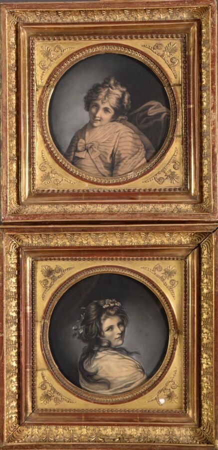 Null ROMNEY乔治（学校）的

贝克赛德 1734 - 1802



1 - 汉密尔顿夫人的画像，她是一个百事通，头发上有花。

炭笔、白粉笔和水粉画&hellip;