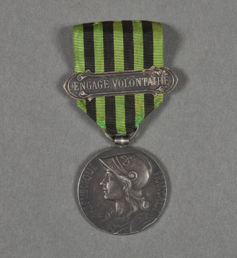 Null Frankreich. Gedenkmedaille für den Krieg von 1870/1871 aus dem Jahr 1910, g&hellip;