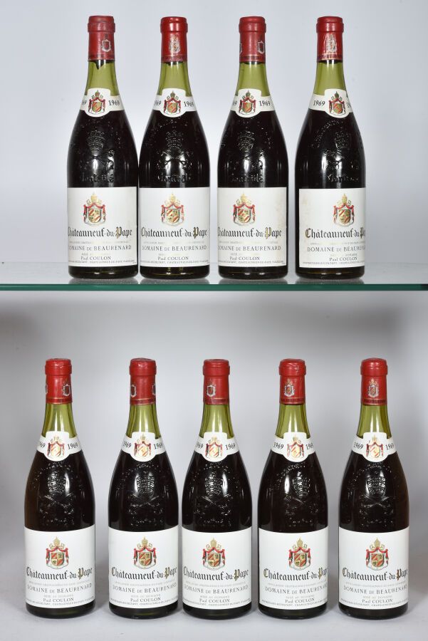 Null 9 B CHÄTEAUNEUF DU PAPE 红葡萄酒 (5.5厘米或更好；浅色光泽；5分；2分) Domaine de Beaurenard 19&hellip;