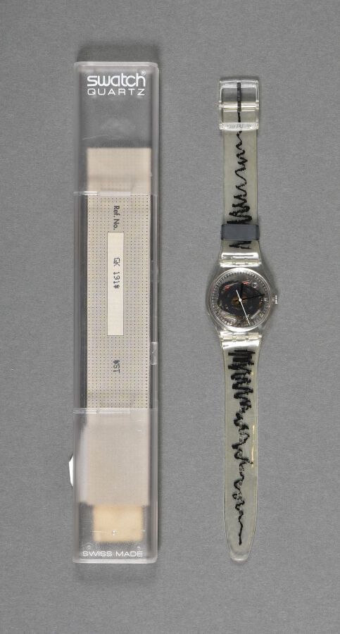 Null Montre Swatch réf GK191, modèle "Skizzo » / éditon limitée / circa 1995 / p&hellip;
