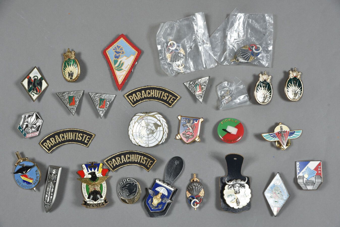 Null FRANCE. Various military badges, lot of 20.