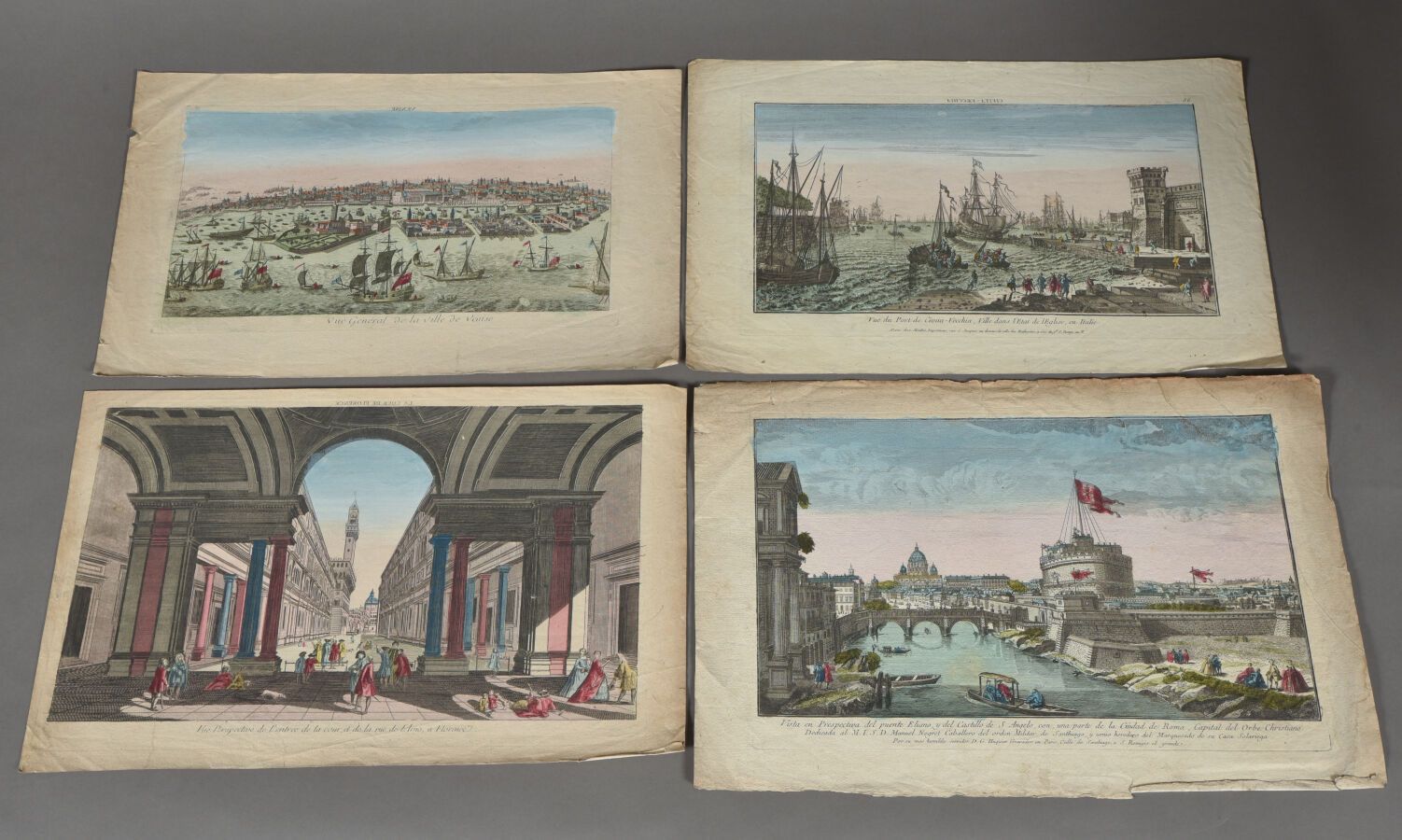 Null Populäre Bildersprache aus dem 18. Jahrhundert. 
Venedig 
Civitavecchia 
Ro&hellip;