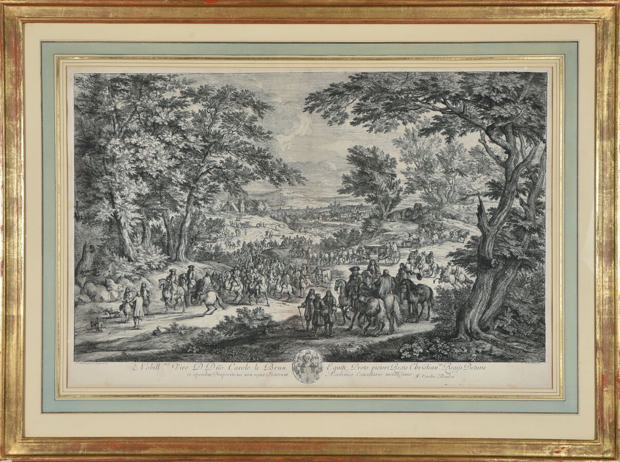 Null Nach Adam François van der MEULEN (1632 - 1690)
Nobil.Mo Viro D. Dno. Carol&hellip;