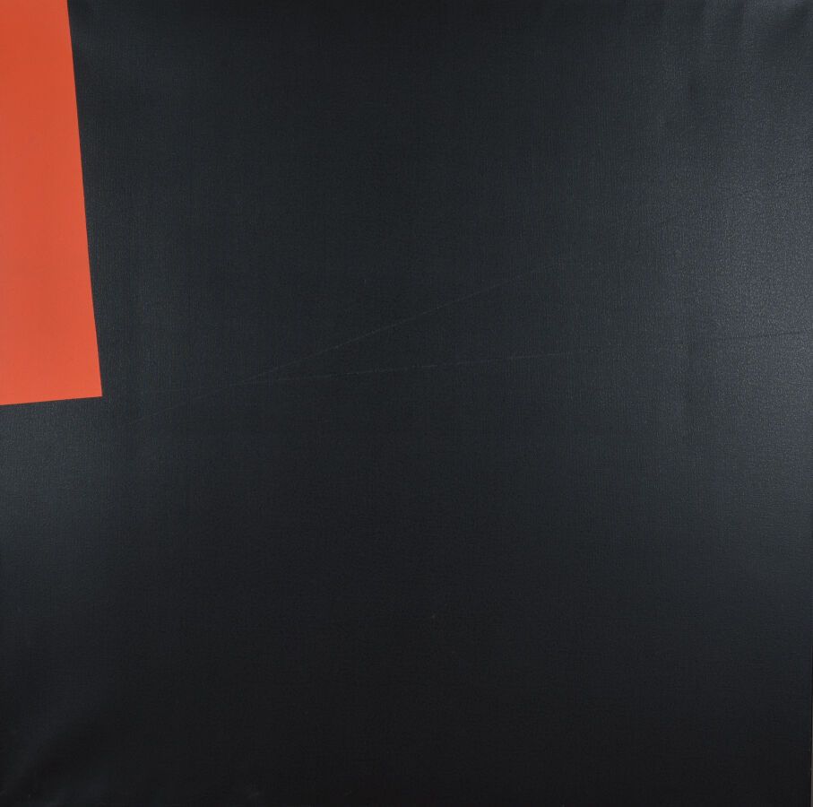 Null Yves DUBAIL (1930-2019).
Sans titre (composition sur fond noir).
Acrylique &hellip;