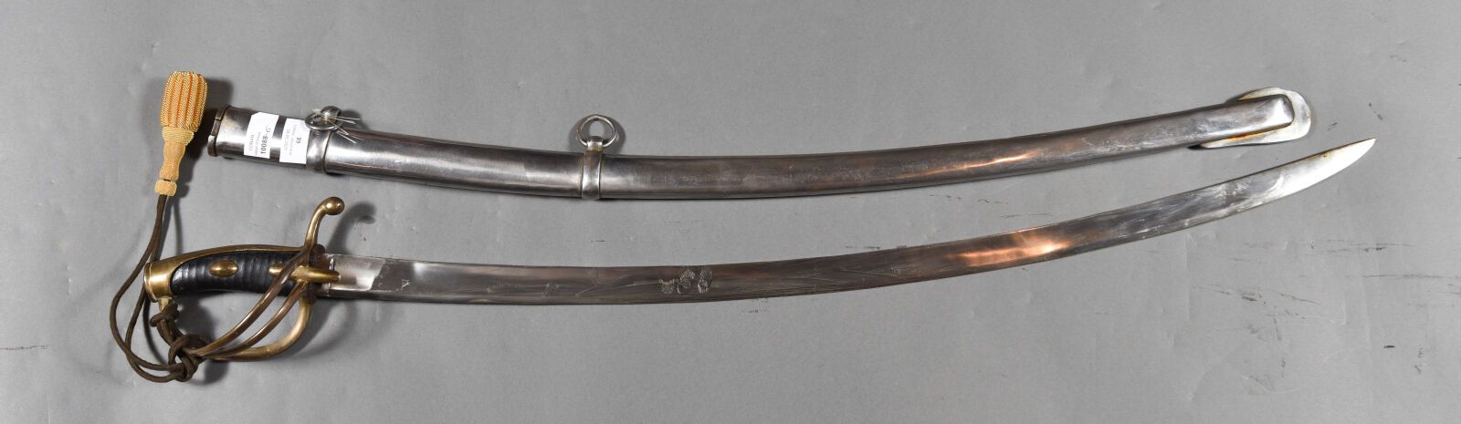 Null 法国。轻骑兵军刀，"MFTURE IMP.Du KLINGENTHAL.1811年10月"，无标记，副本。