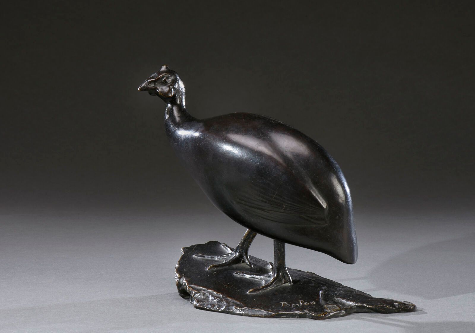 Null 弗朗索瓦-庞庞（1855-1933）
几内亚鸡
模型制作于 1910-1912 年间，此青铜器制作于 1928 年 4 月 20 日
青铜，黑色铜锈
&hellip;