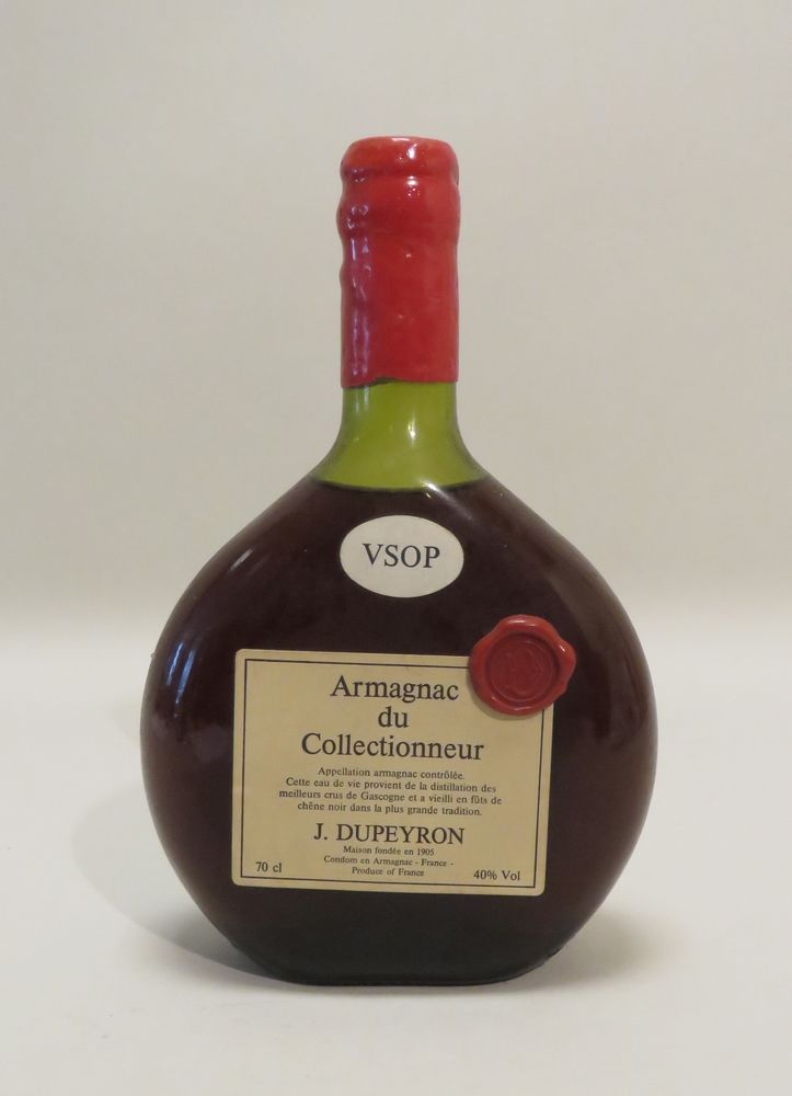 Null Armagnac du Collectionneur, VSOP, J.Dupeyron. 1 Flasche mit 70 cl.