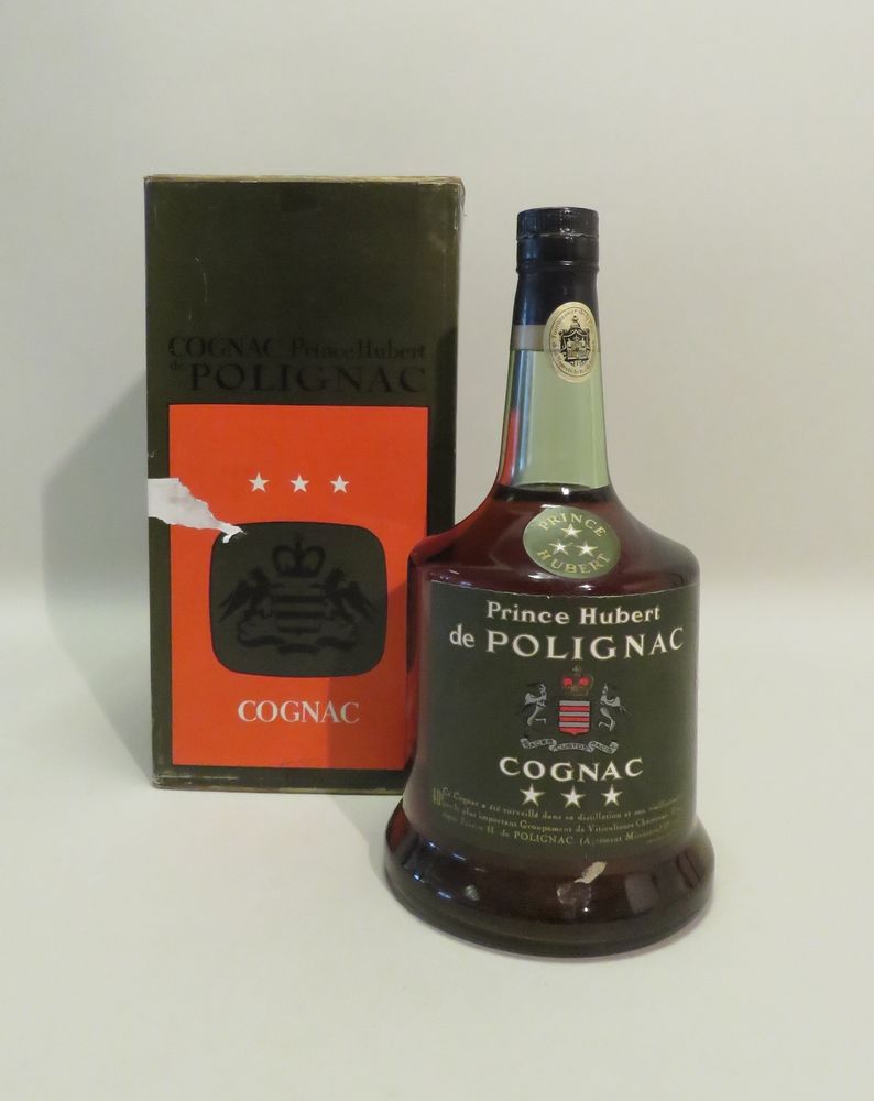 Null Prince Hubert De Polignac, Cognac, 3 stars. 1 Bottle of 150cl in a cardboar&hellip;