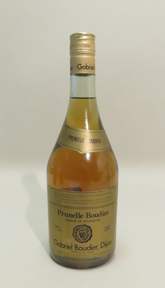 Null Prunelle Boudier, Liqueur de Bourgogne, Gabriel Boudier, Dijon. 1 Bottle of&hellip;