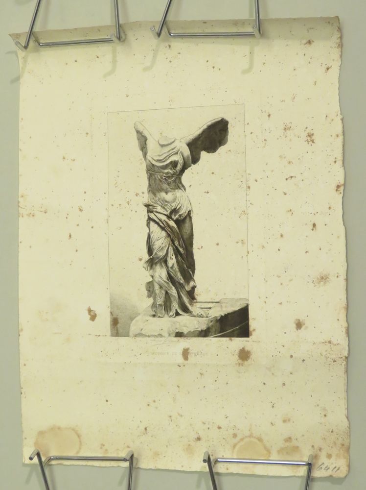 Null VICTOIRE DE SAMOTHRACE. Eau-forte sur Vélin. 42,5 x 21 cm (non encadrée ; r&hellip;