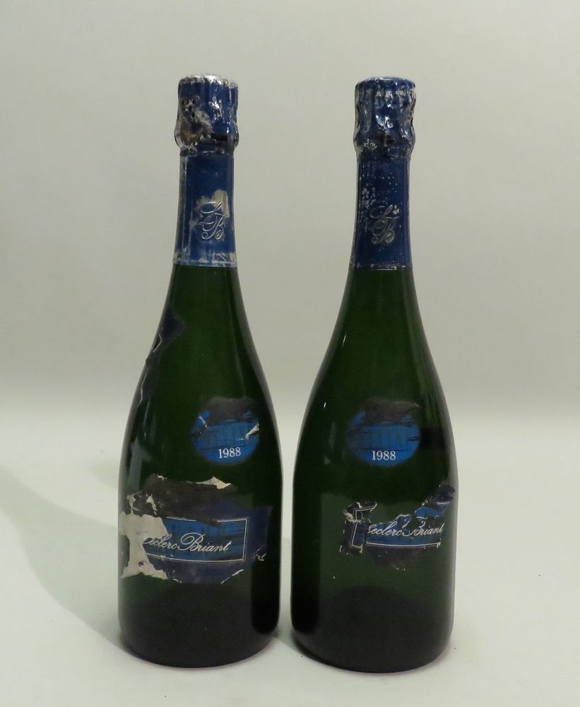 Null Champagne Leclerc Briant, Divine, millésime 1988. 2 BTLS.