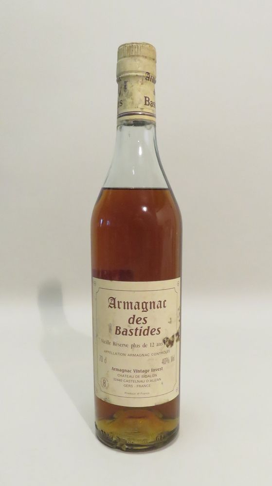 Null 阿马尼亚克-巴斯蒂德，12年以上的老酒，比达隆城堡，1瓶70升。
