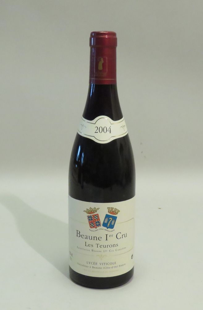 Null Beaune Ier Cru, Les Teurons, Lycée Viticole, Burgund, Jahrgang 2004. 1 BTL &hellip;