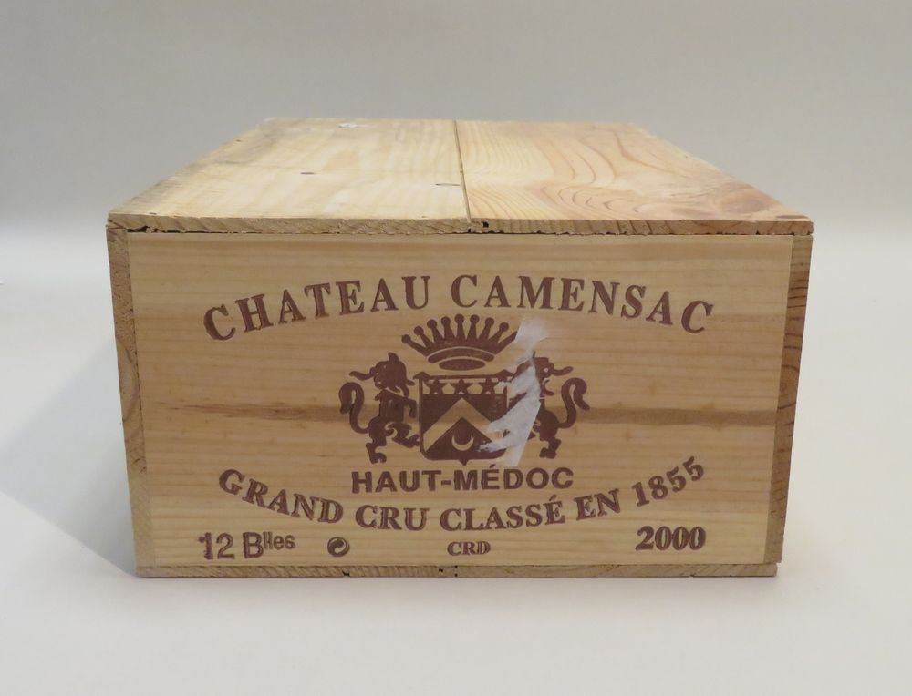 Null Château Camensac, 5ème Grand Cru Classé, Pessac-Léognan, millésime 2000. CB&hellip;
