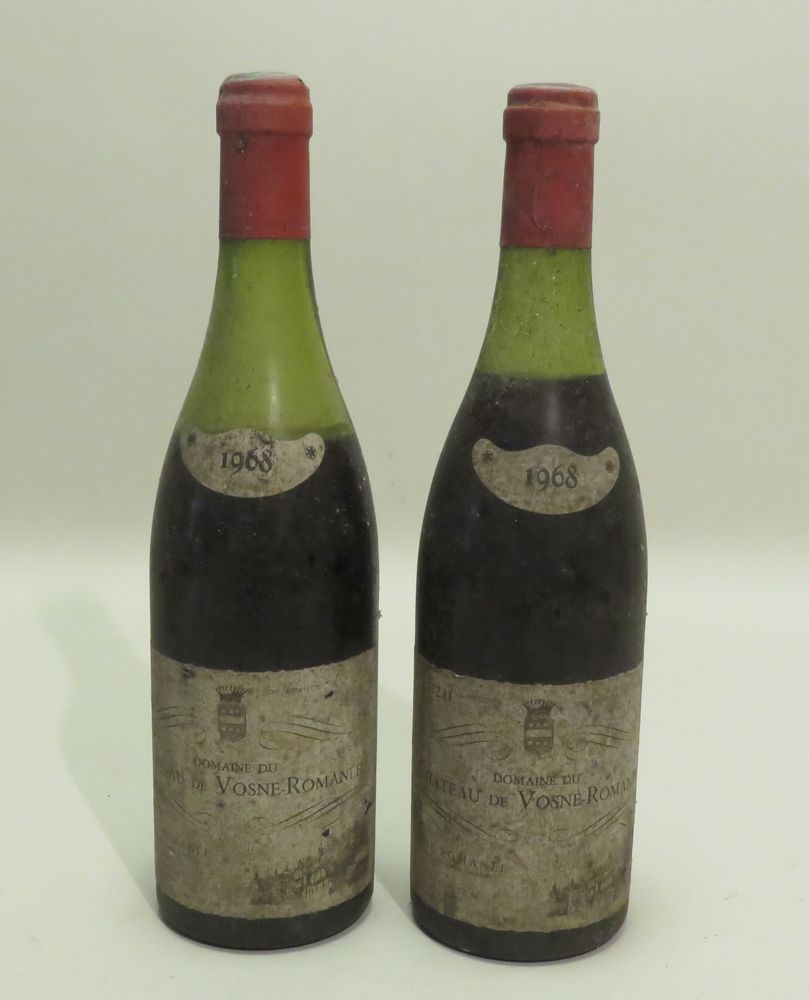 Null Vosne-Romanée酒庄，Monopole，1968年份。2 BTLS (1 Niv. M.Ep. ; -1 Niv. B.Ep; étiq. &hellip;