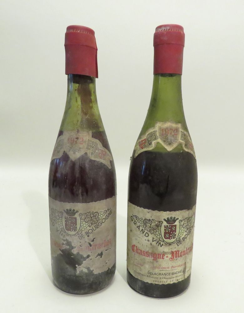 Null Chassagne-Montrachet, Delagrange-Bachelet, Blanc, Bourgogne, millésime 1972&hellip;