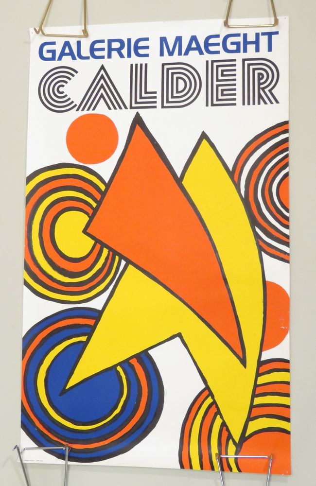 Null Belle affiche lithographiée en couleurs : CALDER à La Galerie MAEGHT. 80 x &hellip;