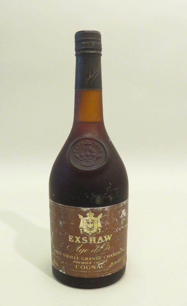 Null Cognac Exshaw, Age d'Or, Très Vielle Grande Champagne Premier Cru. 1 botell&hellip;