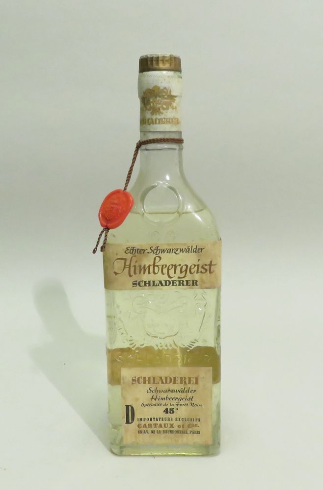 Null Himbergeist, Schladerer. 1 Bottle of 70 cl.