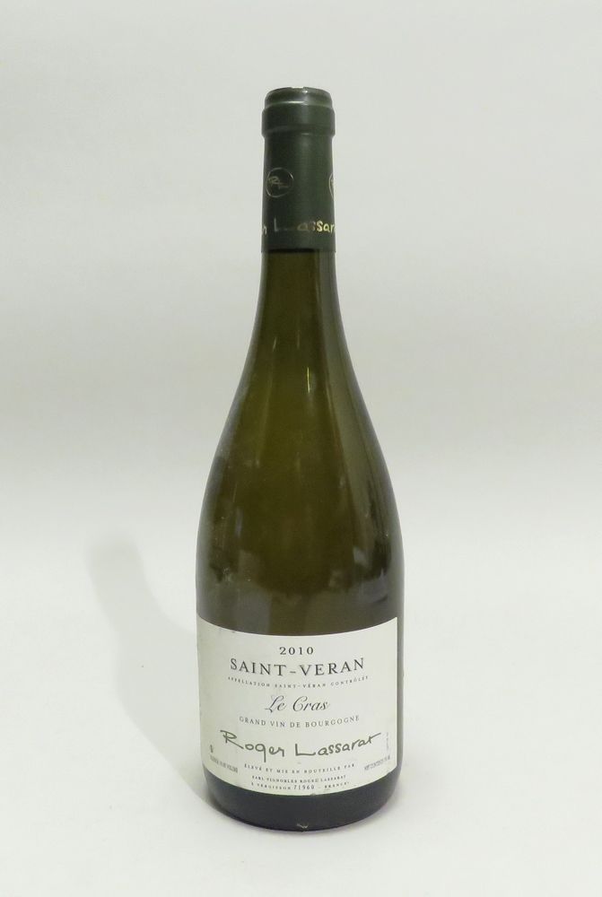 Null Saint-Véran, Le Cras, Roger Lassarat, Burgund, Weißwein, Jahrgang 2010. 1 B&hellip;