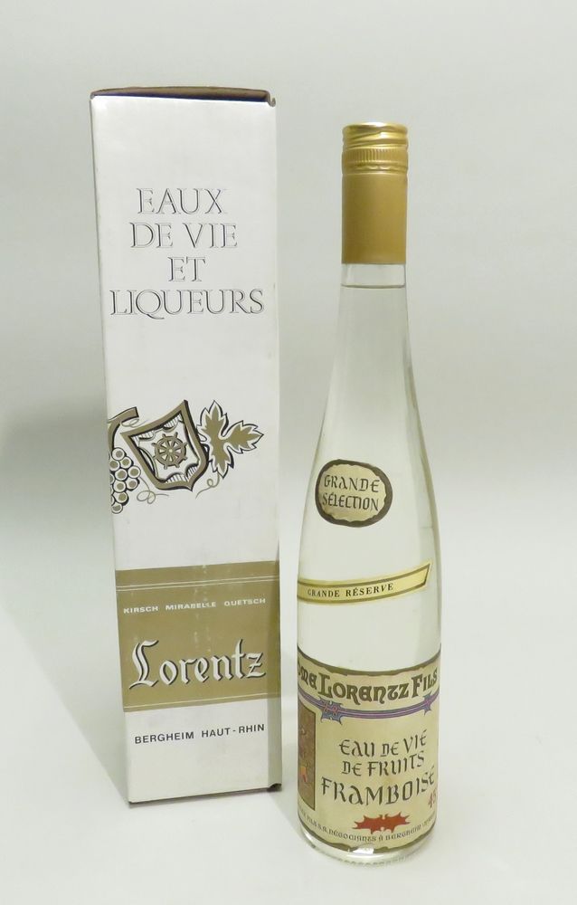 Null Jérôme Lorentz Fils公司生产的覆盆子果味淡香水（Eau-De-Vie de Fruits）。