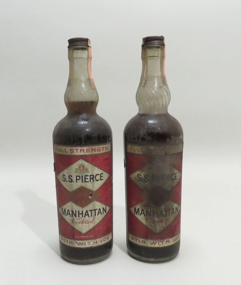Null Manahatan Cocktail, S.S.Pierce, A.De Luze & Fils, Burdeos. 2 botellas.