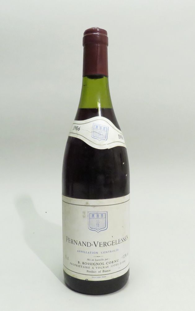 Null Pernand-Vergelesses, B.Rossignol-Cornu, Burgundy, 1986 vintage. 1 BTL (Niv.&hellip;