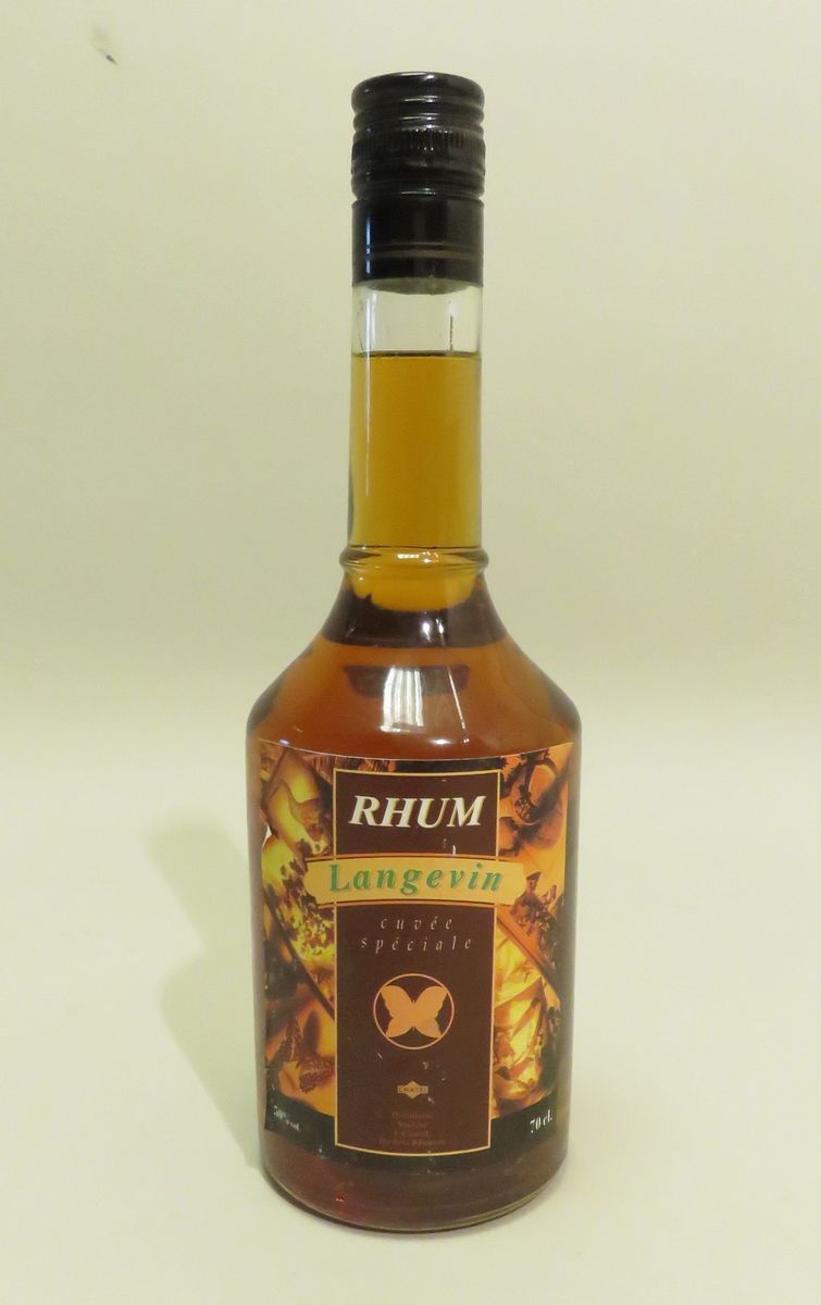 Null Rum, Langevin, Cuvée Spéciale, Ile de La Réunion. 1 Flasche mit 70 cl.