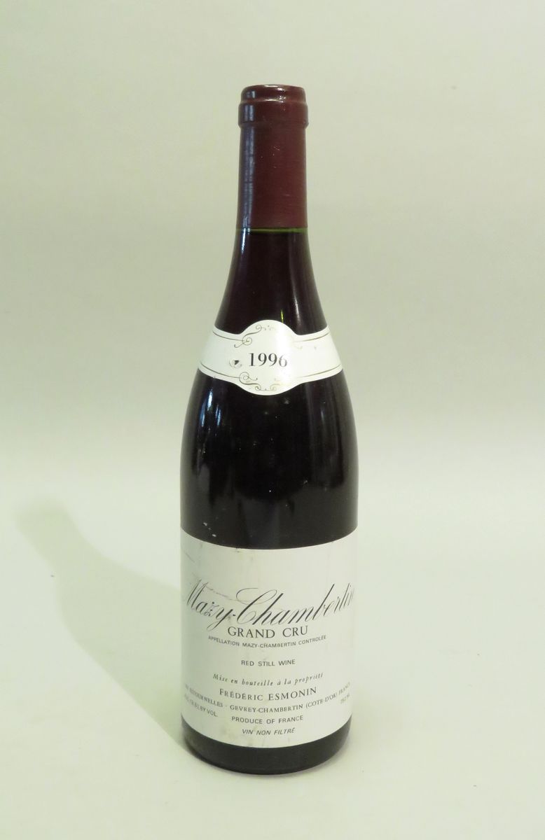 Null Mazy-Chambertin Grand Cru, Frédéric Esmonin, Burgundy, 1996 vintage. 1 BTL &hellip;