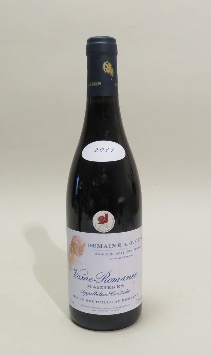 Null Vosne-Romanée Maizières, Domaine A.F.Gros, Bourgogne, millésime 2011. 1 BTL&hellip;