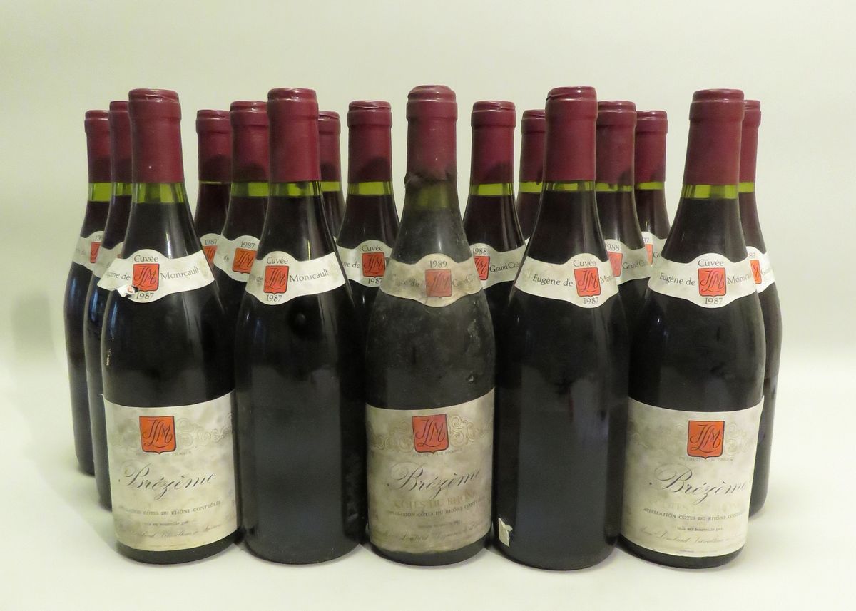 Null Brézène, Côtes Du Rhône, Jean-Marie Lombard, millésime 1988. 5 BTS (en l'ét&hellip;
