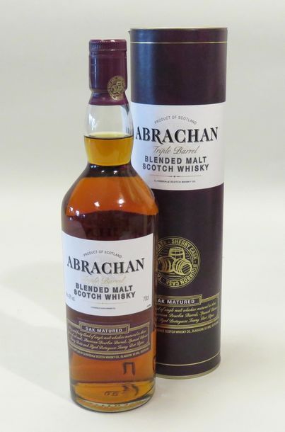 Whisky Abrachan, Triple Barrel Blended Malt, Scotch Whis…