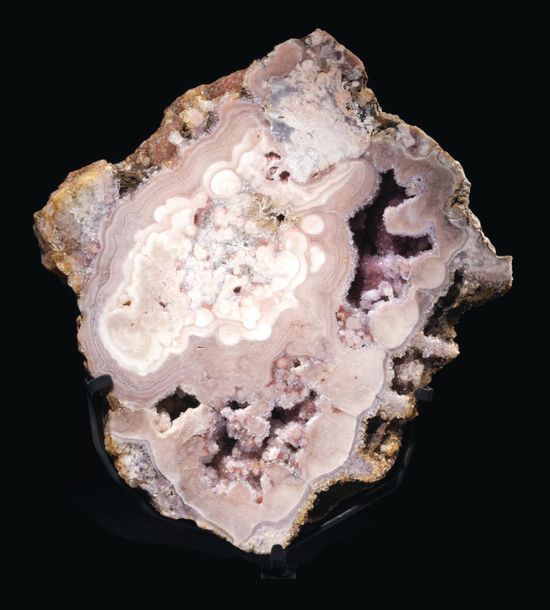 Null Tranche d'améthyste et quartz rose
Rio Grande do Sul, Brésil
H. 54 cm - L. &hellip;