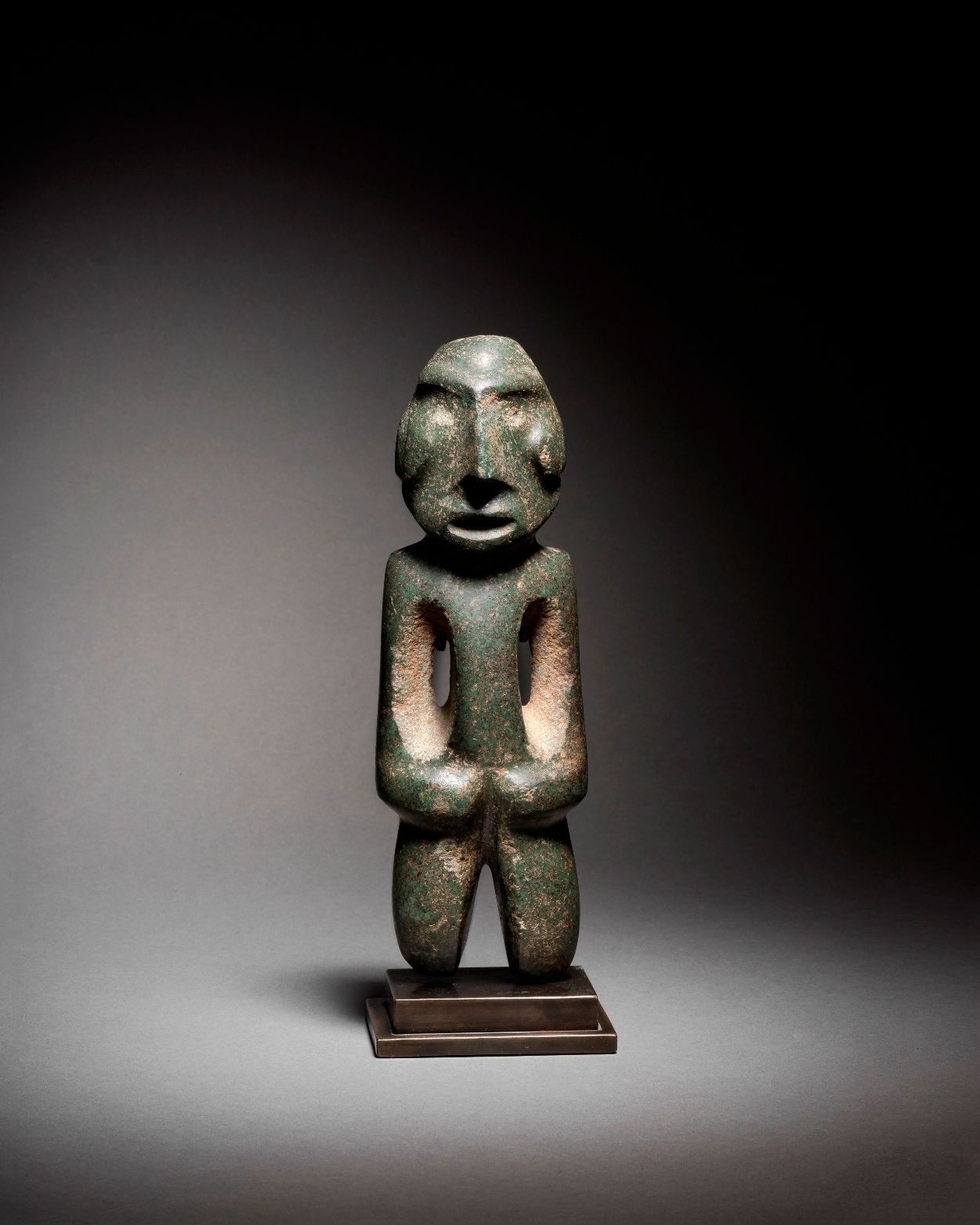 Null FIGURE STANDING AT STAINLESS ARM
MEZCALA CULTURE, STATE OF GUERRERO, MEXICO&hellip;