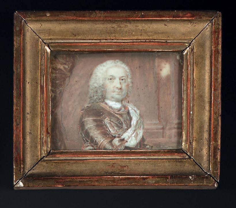 Ecole Francaise vers 1750 
Portrait présumé de Stanislas Leszczynski



Miniatur&hellip;