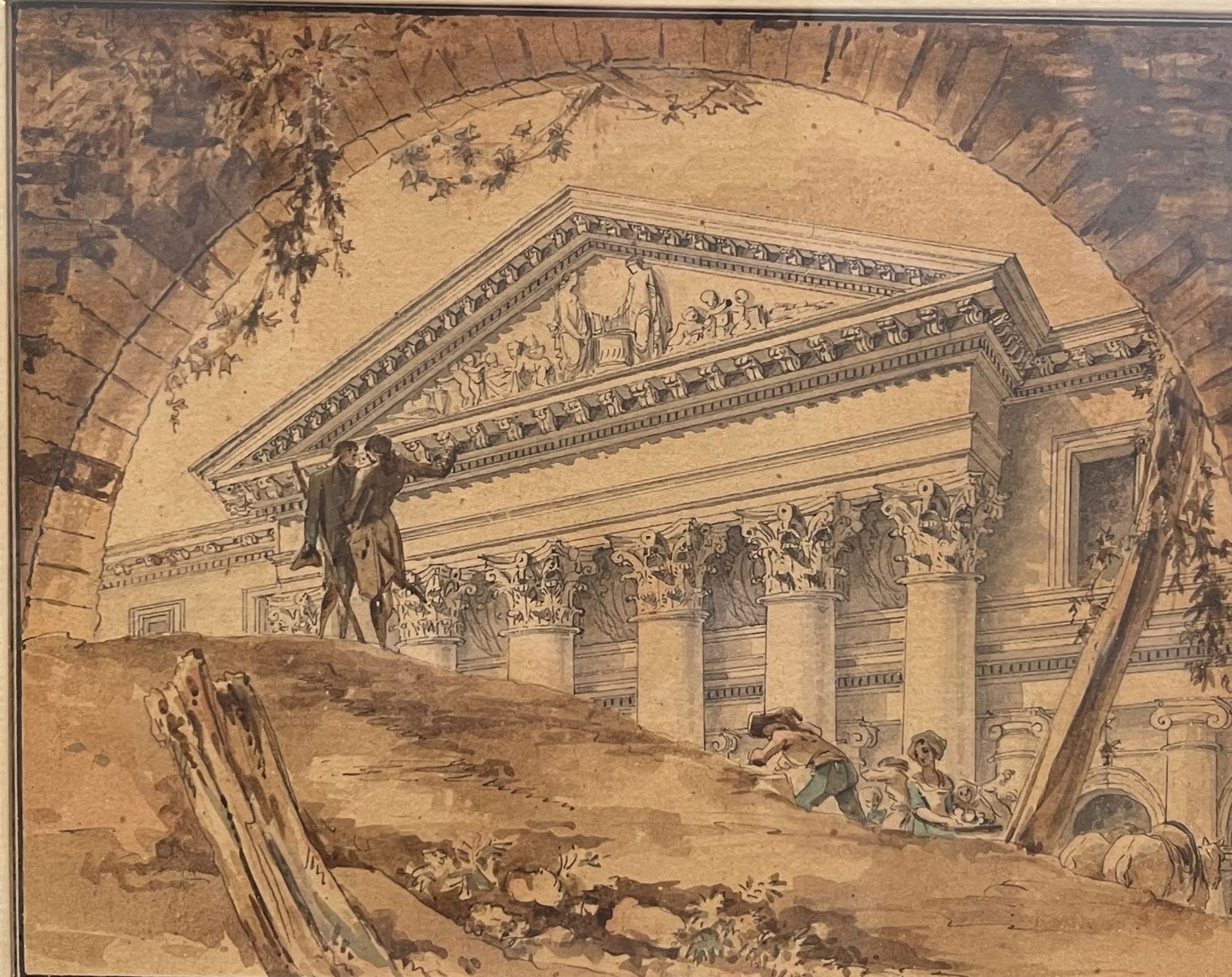 École FRANÇAISE de la fin du XVIIIe siècle Vista animata della Scuola di Medicin&hellip;