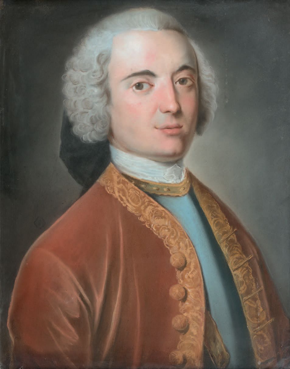 VATTIERS (École française du XVIIIe siècle) Portrait of Joseph Charles d'Inguimb&hellip;